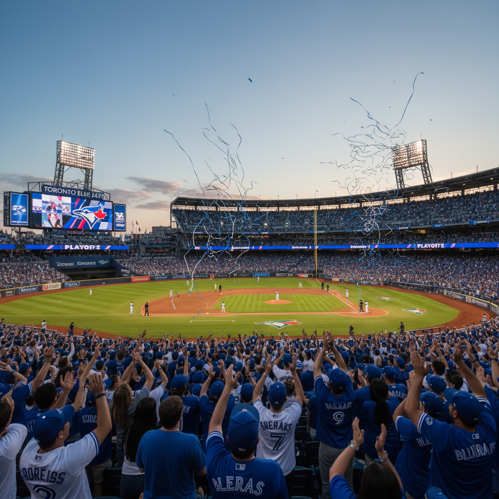 Blue Jays playoff atmosphere