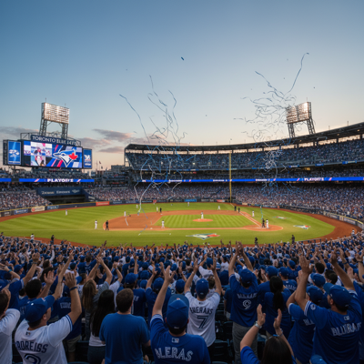 Blue Jays playoff atmosphere