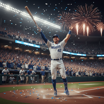 Jose Bautista bat flip celebration